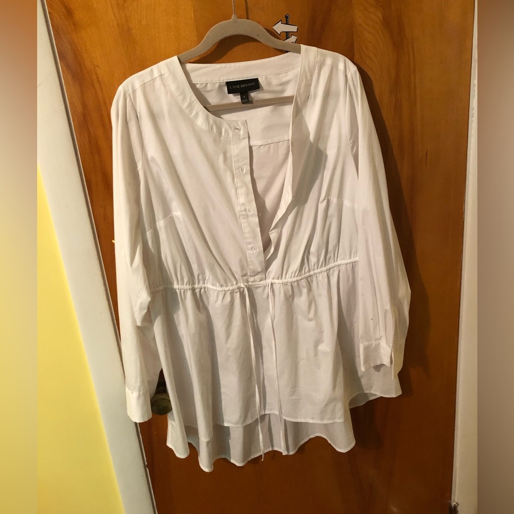 Lane Bryant Medium baby doll dress shirt